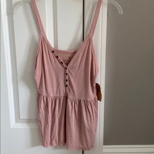 American Eagle soft and sexy blush pink tank top